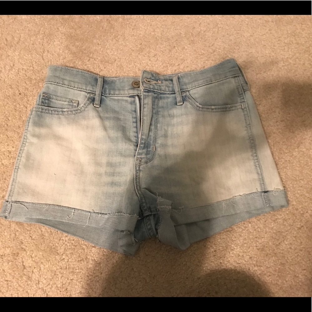 Hollister jean shorts